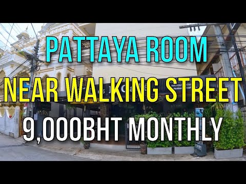 FANTASTIC LOCATION PATTAYA ROOM NEAR WALKING STREET & SECOND ROAD – D & D House 9,000BHT MONTHLY
