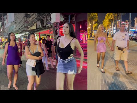 Pattaya Today – Pattaya Walking Street, Pattaya Beach Road So Many Freelancers – March 2023