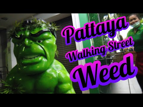 Pattaya Walking Street Marijuana Cafe