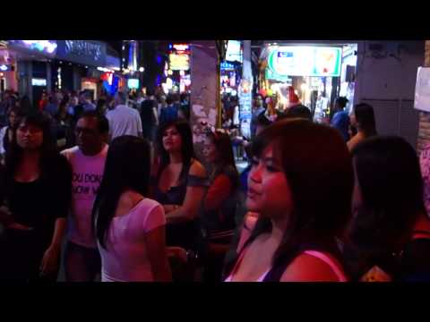 Pattaya Walking Street Nightlife GoGo Girs & Freelancer on Christmas Part1 HAPPY NEW YEAR 2014