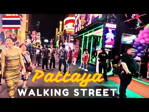 Pattaya Walking Street  | Nightlife Of Pattaya Walking Street | Pattaya 2024 |