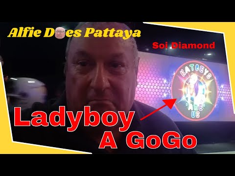 Soi Diamond (Walking Street Pattaya) By Day And By Night Walk Through.