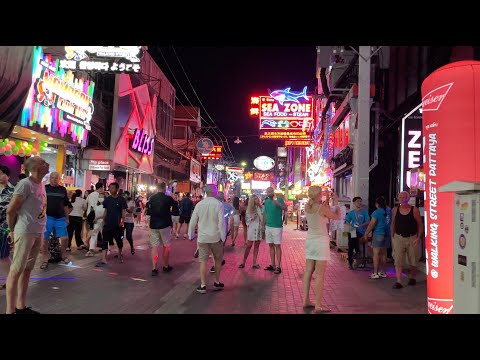 Walking Street Pattaya, Thailand 22nd March 2023 @ 9:30pm