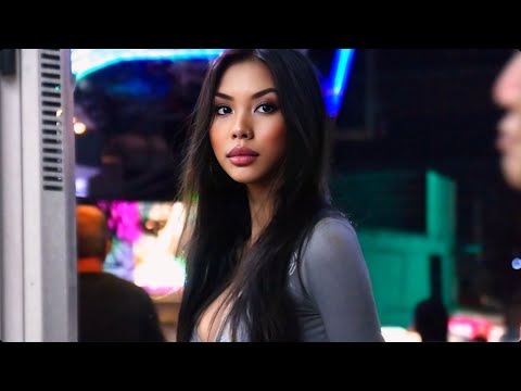 MANY STUNNING LADIES in Pattaya Walking Street, Thailand 2024