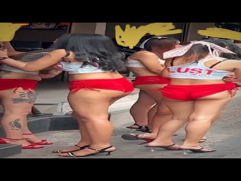 Pattaya Boom Boom Walking Street Soi Buakhao Girls #pattaya #thailand #phuket