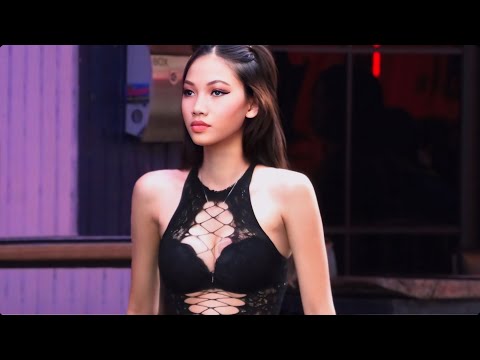STUNNING LADIES IN PATTAYA SOI 6, Thailand Streets 2024