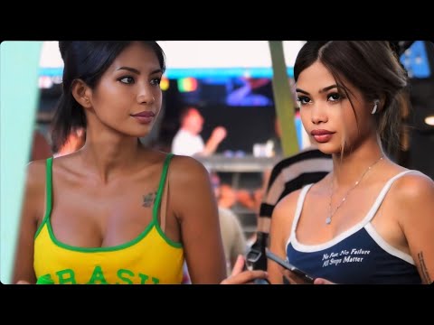 THAI LADIES ARE PRETTIEST! Pattaya Street scenes, Thailand 2024