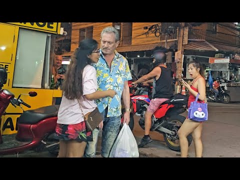 Bad Behaviour After Dark In Pattaya.