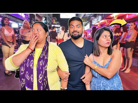 I Took My Desi Mom & Wife to Walking Street in Pattaya