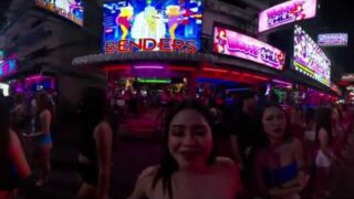 Pattaya Nightlife – Walking Soi 6 Bar Street PART 2 | 5.7K VR 360°