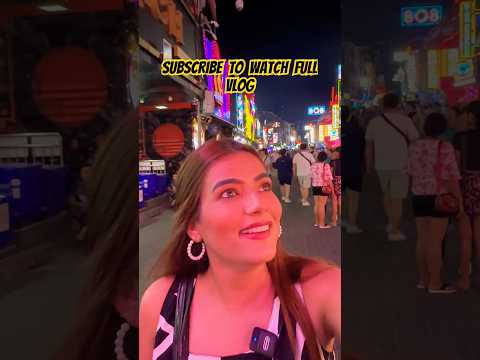 PATTAYA WALKING STREET 👯‍♀️, Nightlife of pattaya #thailand #pattaya #pattayanightlife