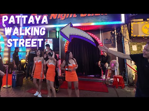 Pattaya Walking Street Nightlife Madness! Unfiltered Tour!