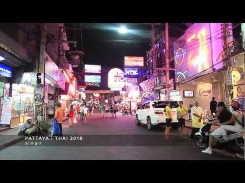 Tour of Pattaya Thailand at Night – Beach, Walking St, Nightlife, Bars, Girls