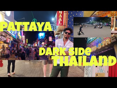 Walking street dark side Thailand pattaya full video  || Shocking news 😯 #newvlog