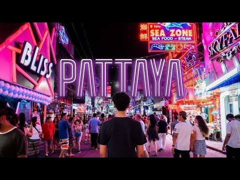 Walking Street Pattaya Thailand Night Life #thailand #pattaya #walkingstreet