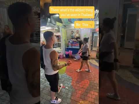 Pattaya Walking Street Nightlife – Dunk Tank Game  | Marcus Ward Shorts #shorts