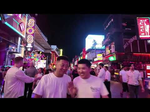 Walking Street Pattaya Crazy nightlife | Clubs Thai and russian girls. #pattaya #thailand #nightlife