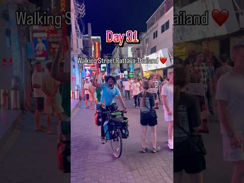 Walking Street Pattaya #trend #love #pattaya #viral #cycling #thailand #india